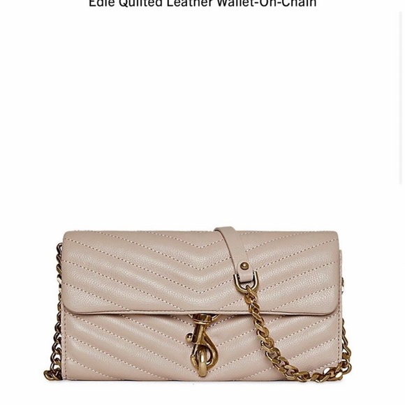 Rebecca Minkoff Edie quilted crossbody bag silver - Picture 2 of 12